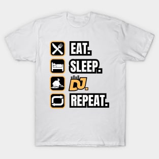 Eat Sleep DJ Repeat T-Shirt